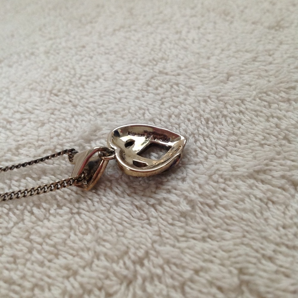Sterling Silver Marquisite Necklace - Picture 4 of 4